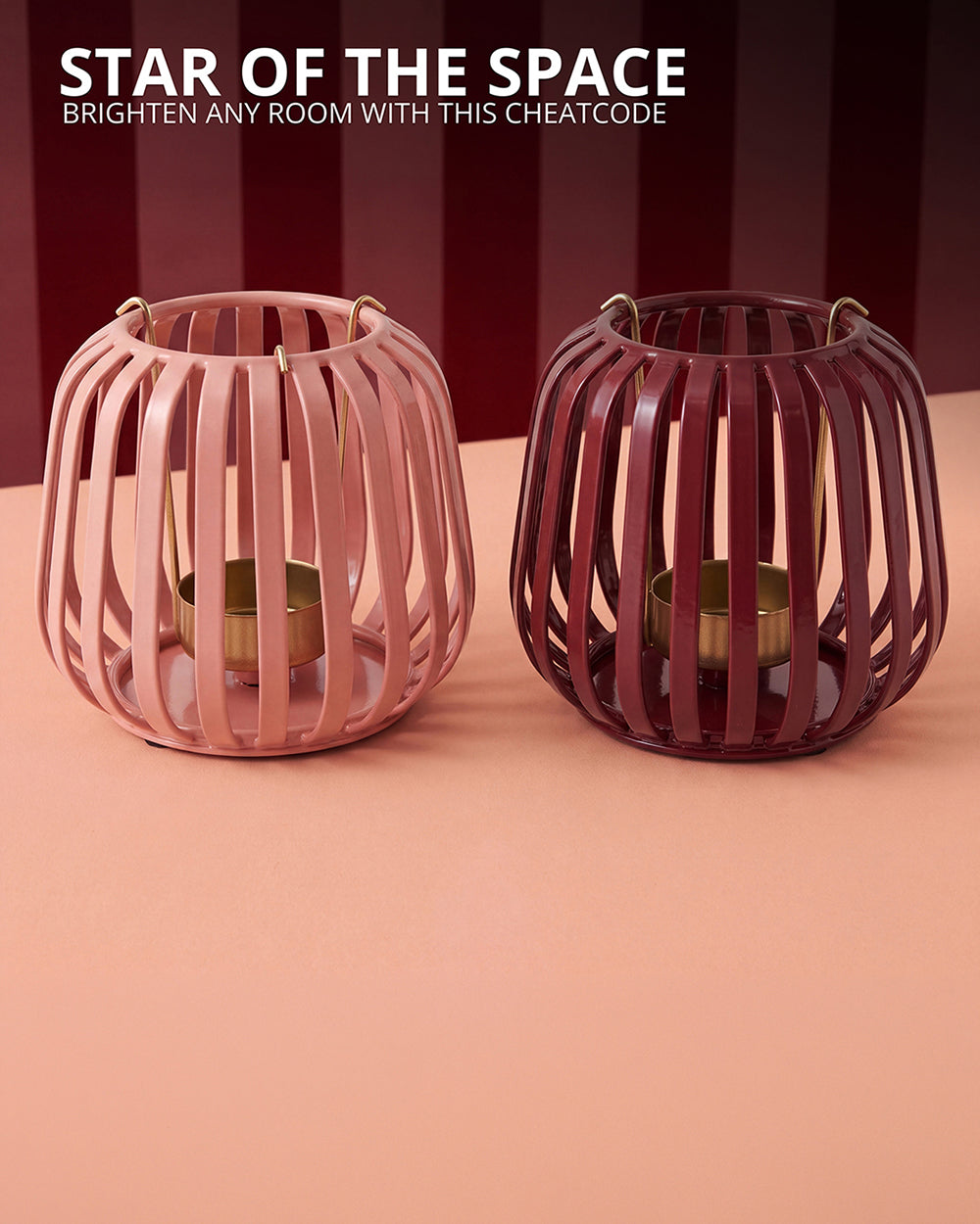 Forest Glow Hurricane Candle Holder - Set of 2 | Forest Folklore