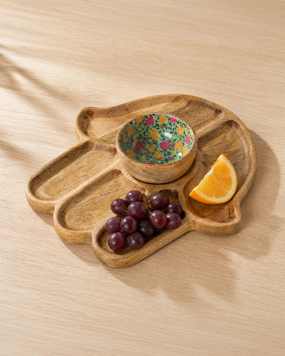 Rani Bagh Hamsa Chip & Dip Platter Gift Set