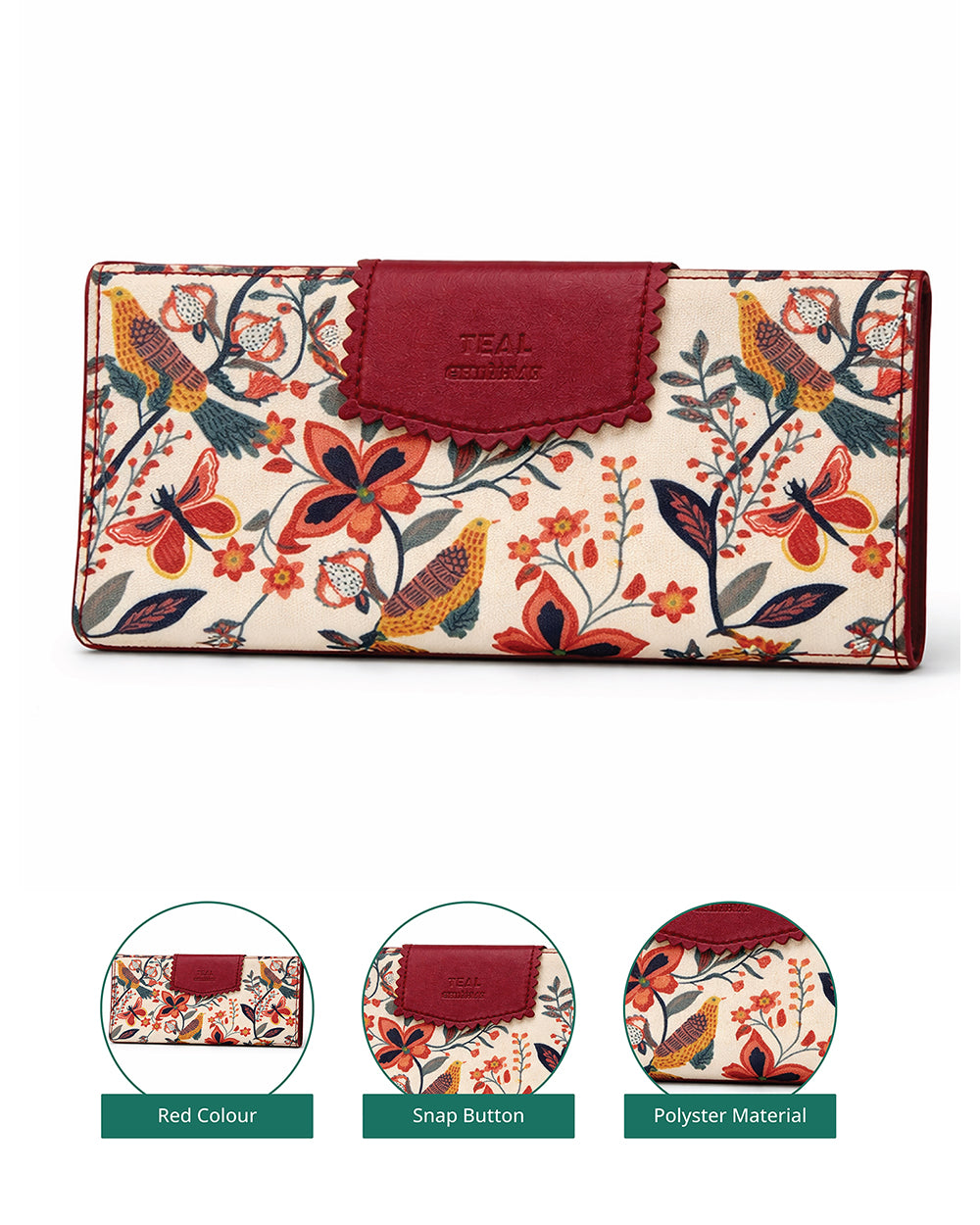 Teal by Chumbak Bahaar Wallet