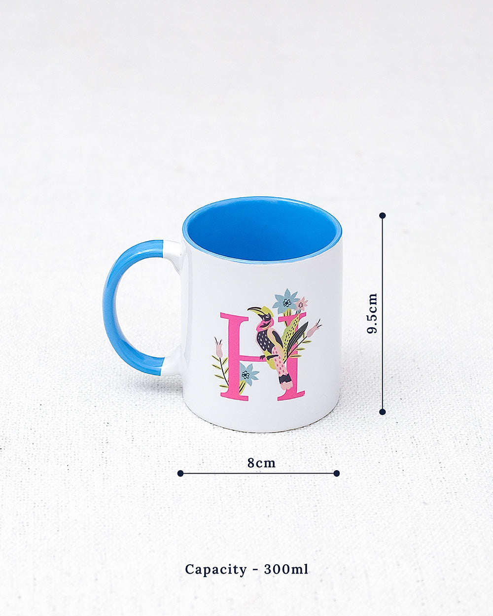 Hornbill Mug – H | Gloss Finish