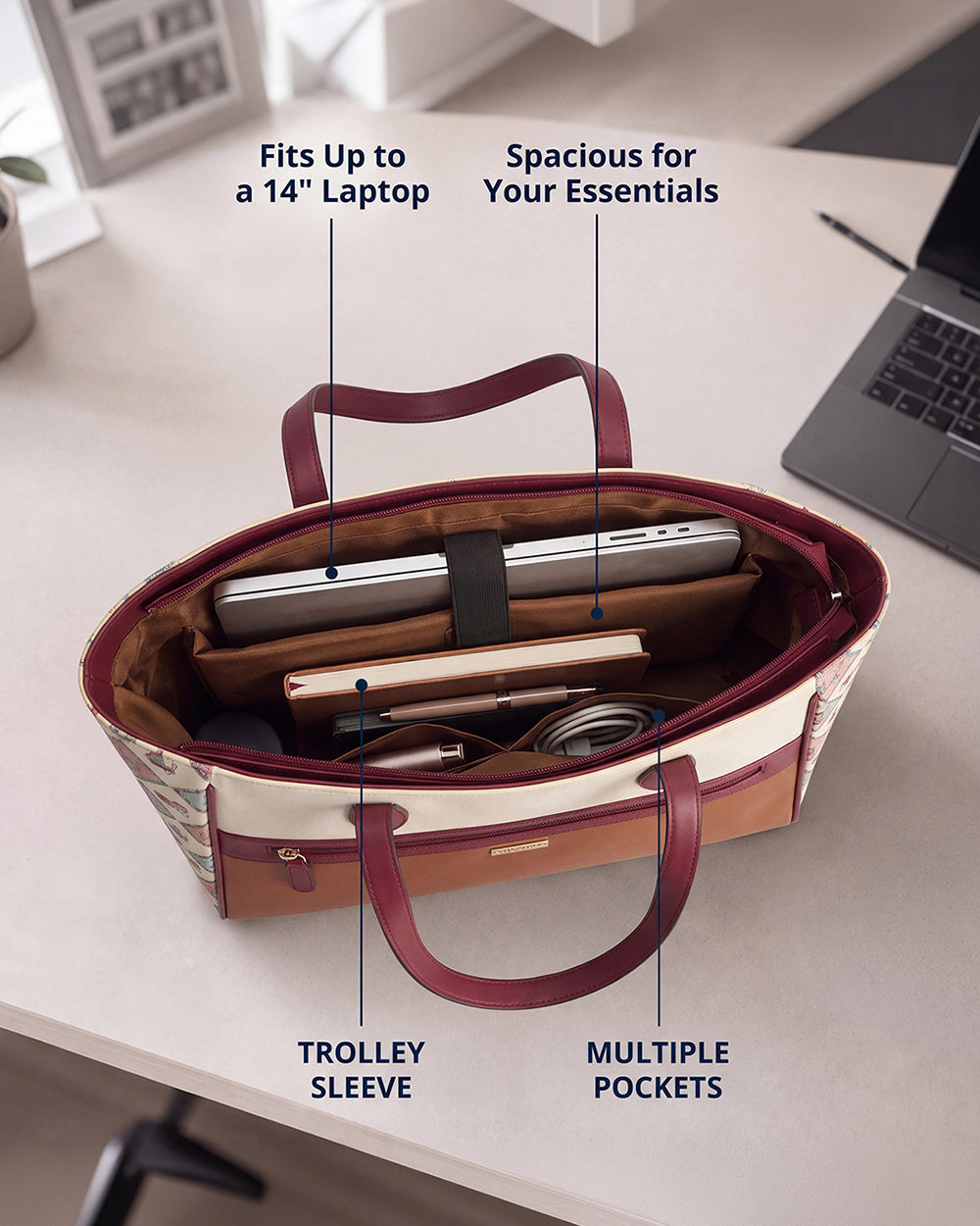 Calcutta Grove Work Tote | Forest Folklore
