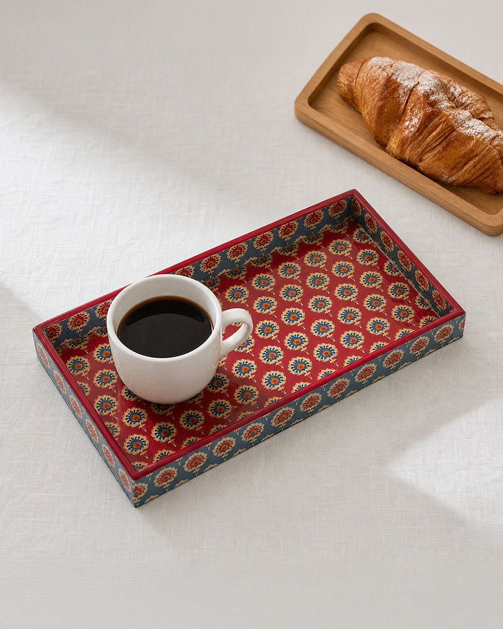Blooming Buds Rectangular Tray