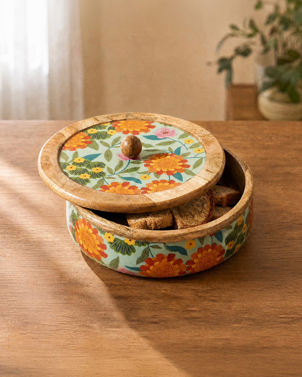Marigold Storage Box | Wood
