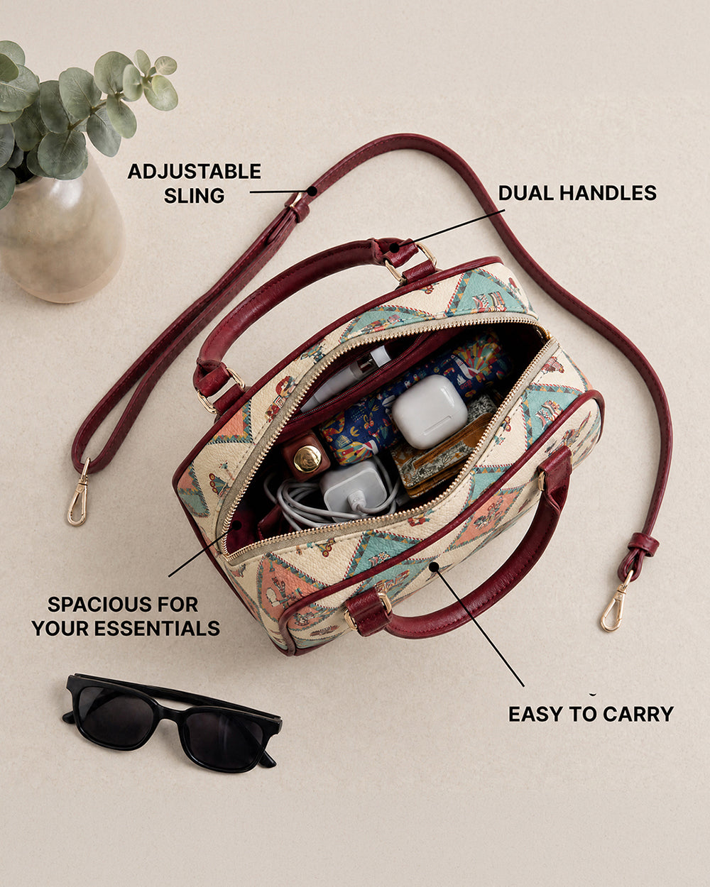 Kutch Duffle Sling | Forest Folklore
