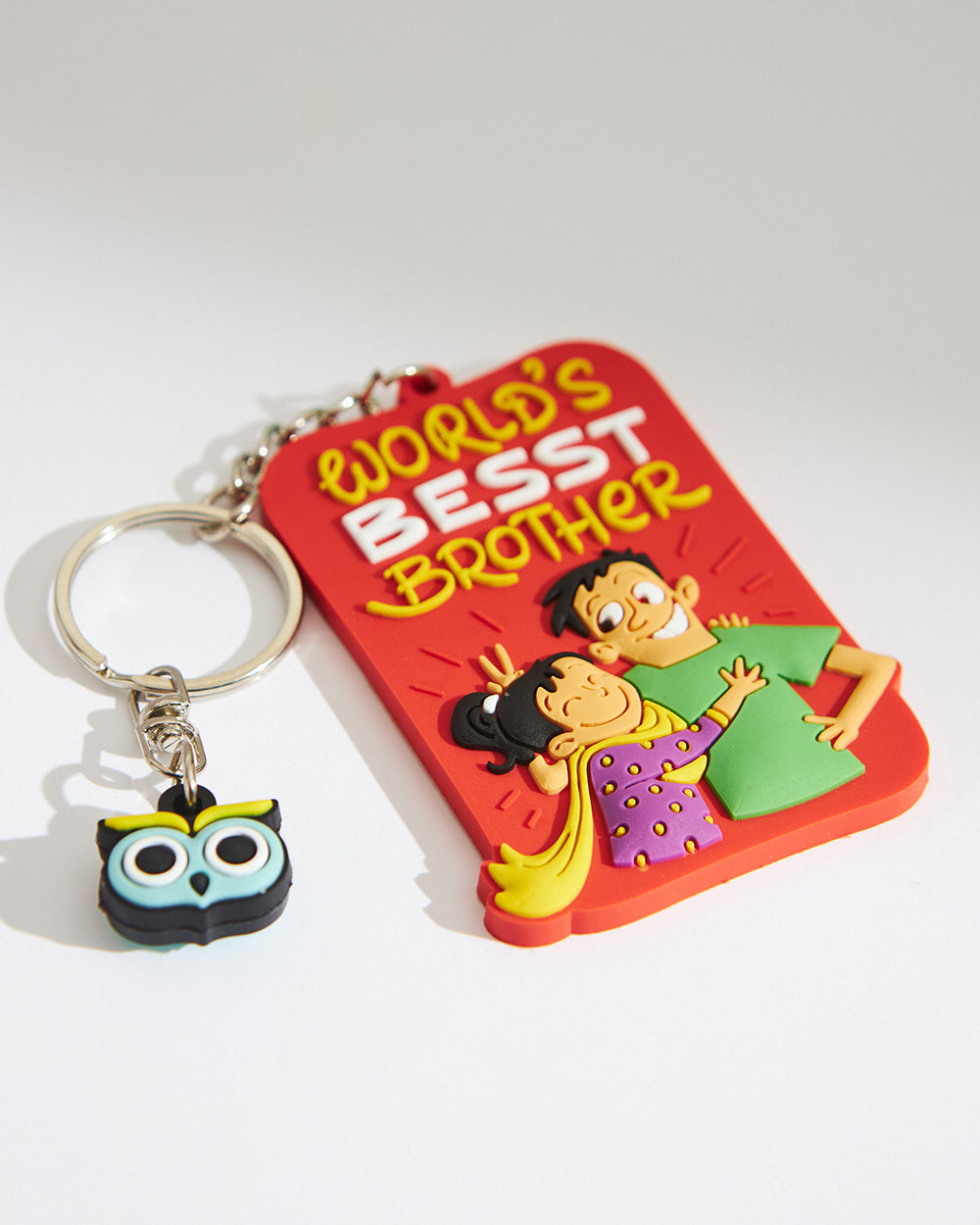 Chumbak Classic Best Brother Keychain