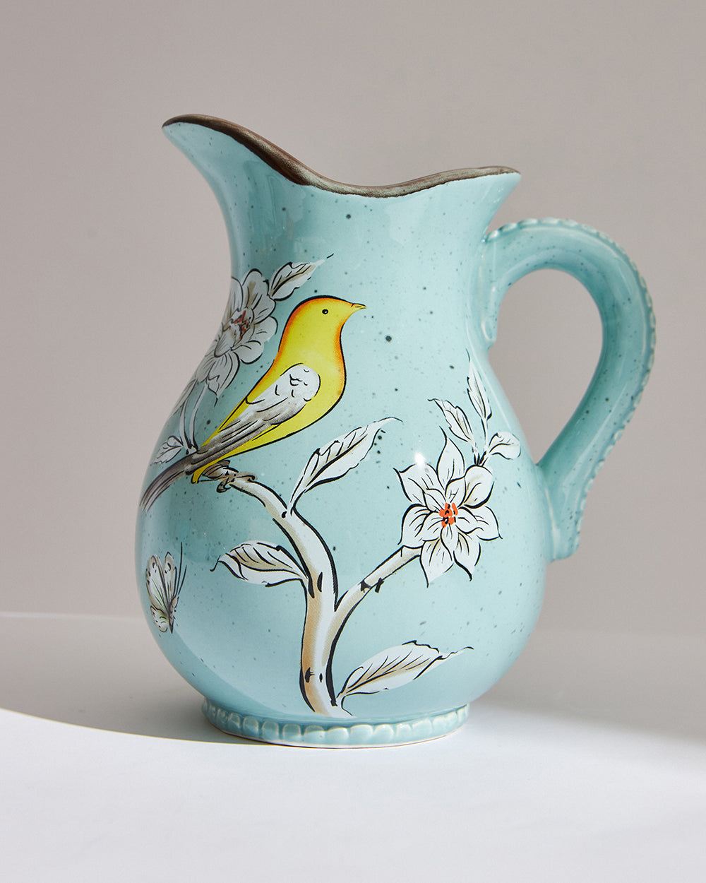 Flora Bird Pitcher