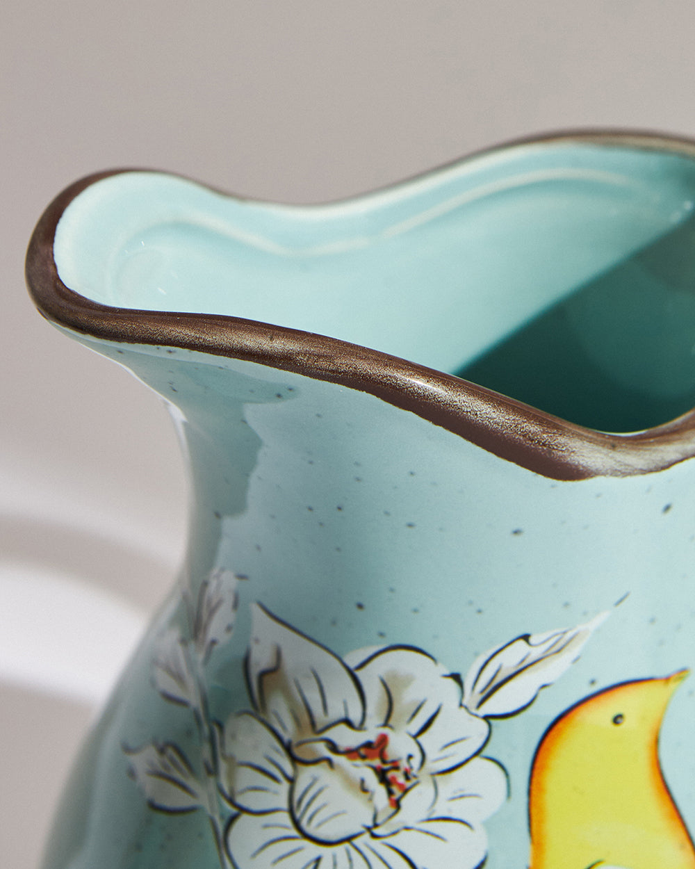 Flora Bird Pitcher