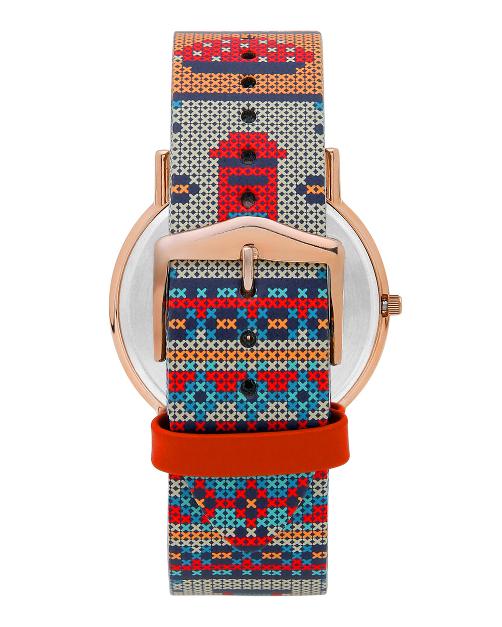 TEAL by Chumbak Tribal Elephant Aztec Watch