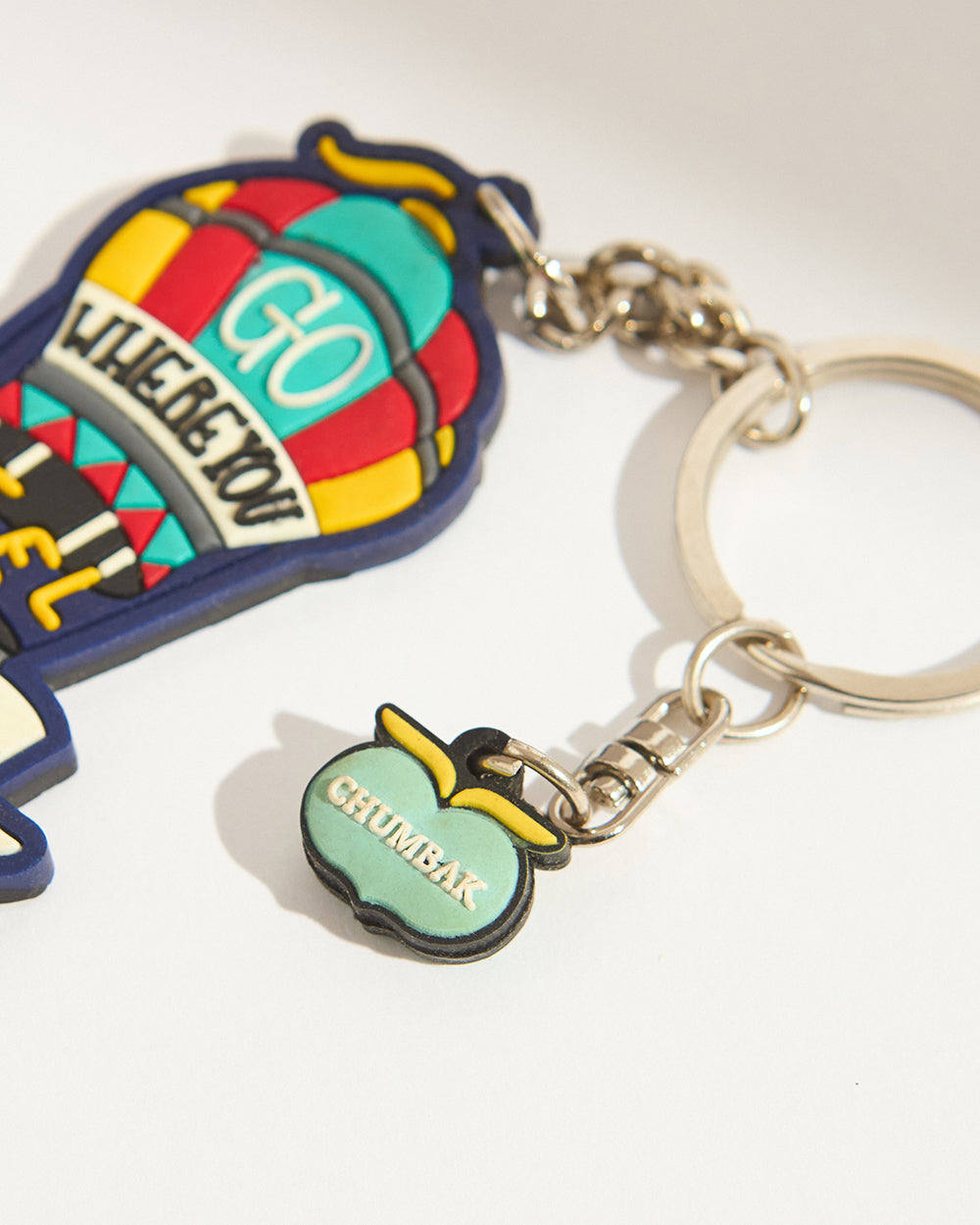 Chumbak Classic Go Where You Feel Keychain