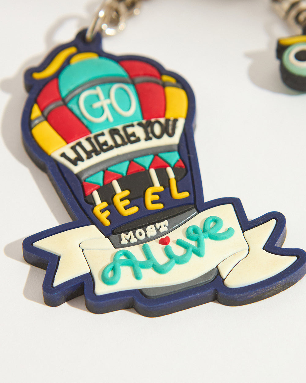 Chumbak Classic Go Where You Feel Keychain