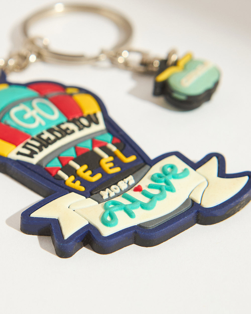 Chumbak Classic Go Where You Feel Keychain