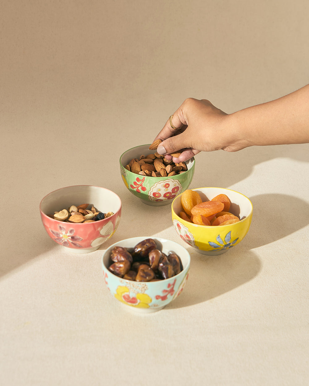 Hibiscus Bloom Bowls Gift Box | Set of 4