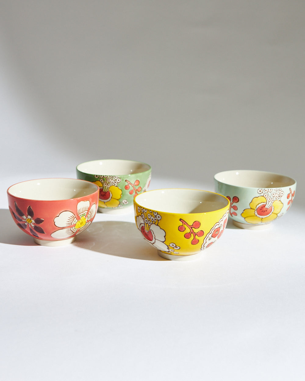 Hibiscus Bloom Bowls Gift Box | Set of 4