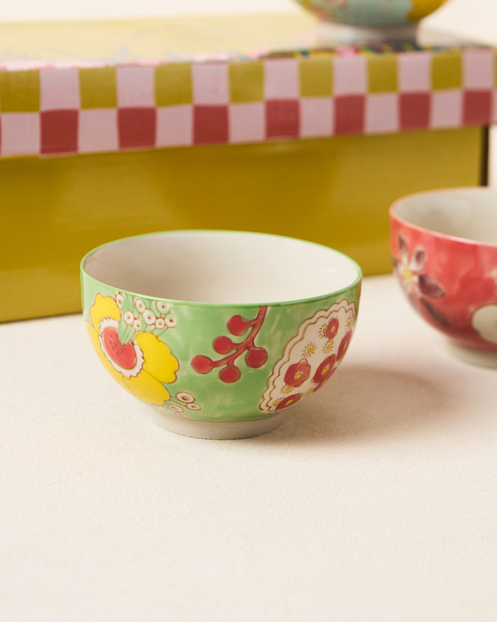 Hibiscus Bloom Bowls Gift Box | Set of 4