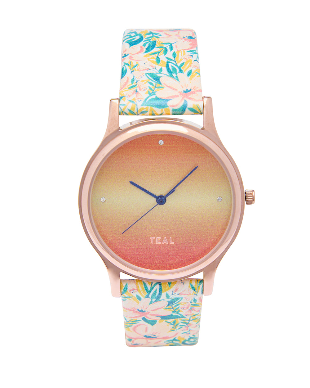 TEAL by Chumbak Sunshine State Ombre Watch Pink
