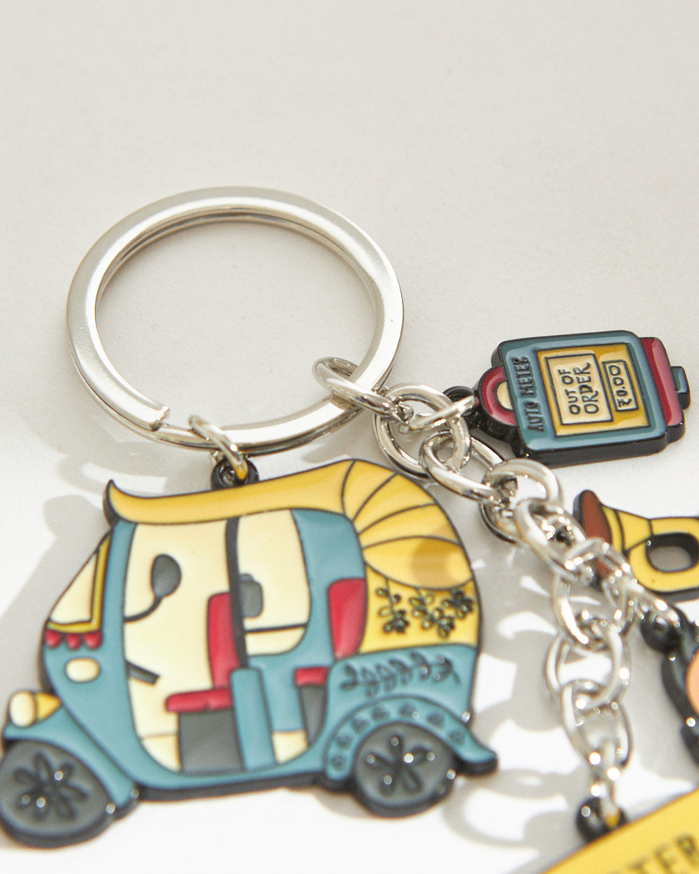 Chumbak Classic Autowalla Enamel Keychain