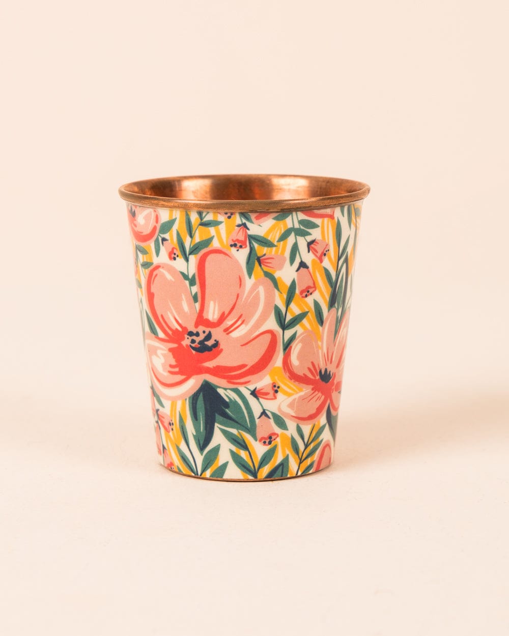 Hand painted Copper Tumblers | Drinkware