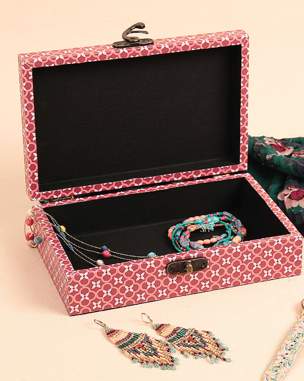 Scenic Route Storage Box - Pink