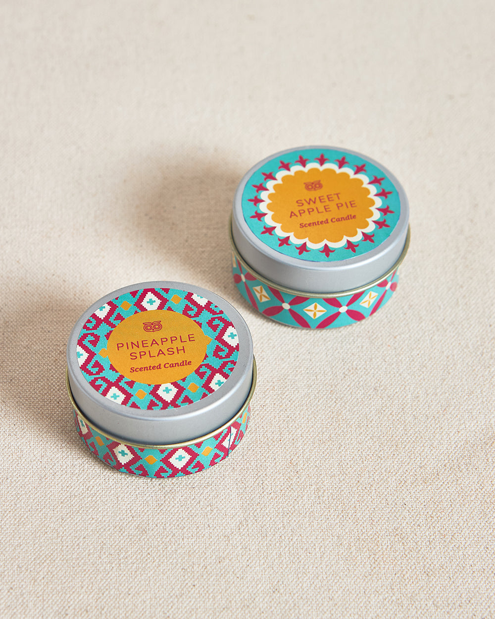 LIT Evenings Gift Box - Mini Candle Tins Set of 2