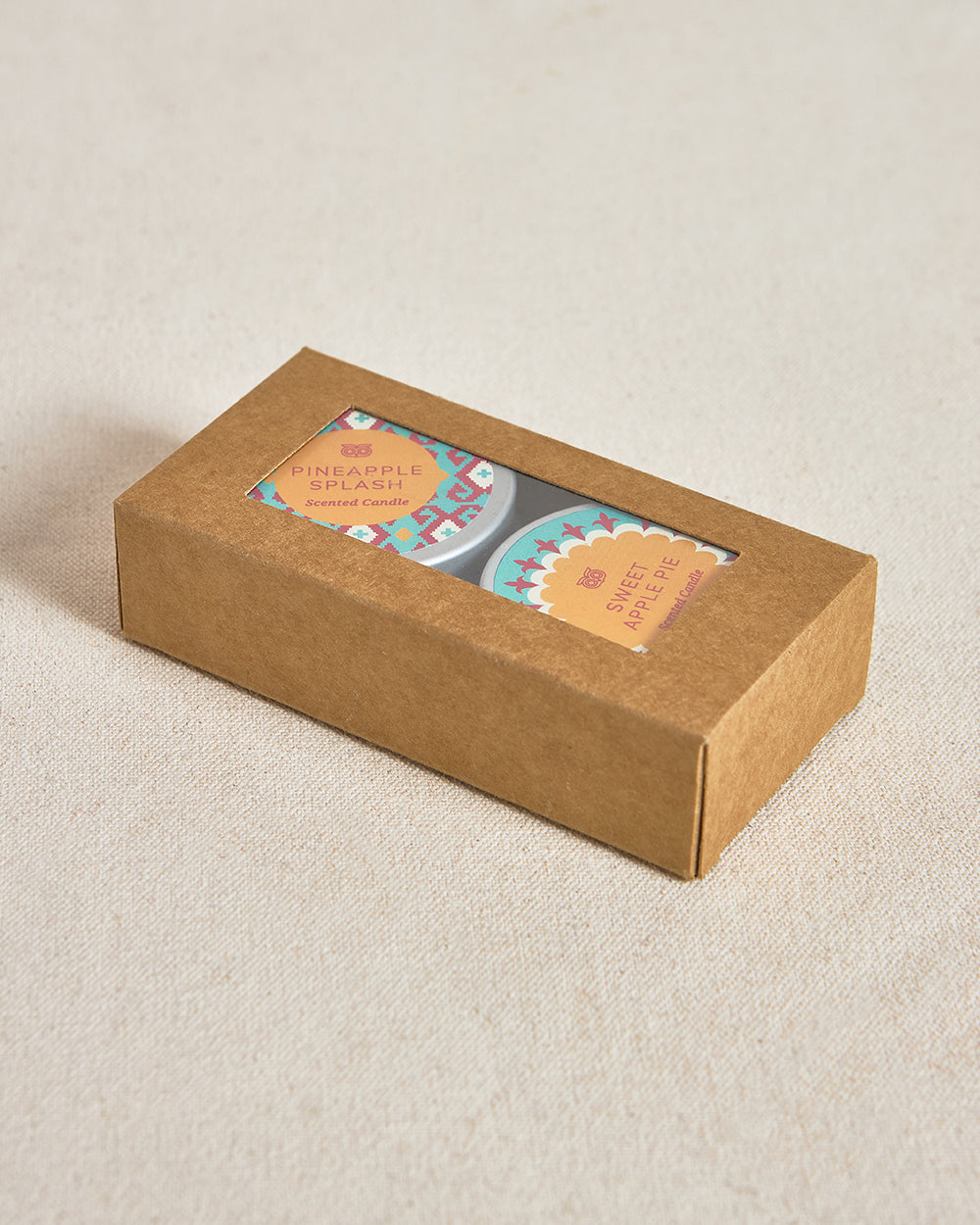 LIT Evenings Gift Box - Mini Candle Tins Set of 2