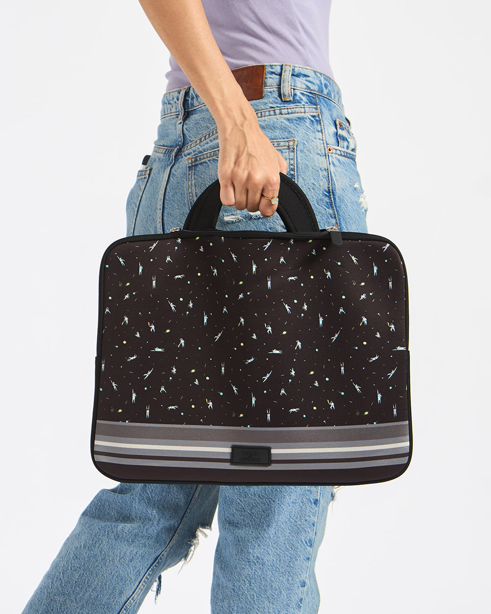 TEAL By Chumbak Milky Way Laptop Sleeve - 15inch