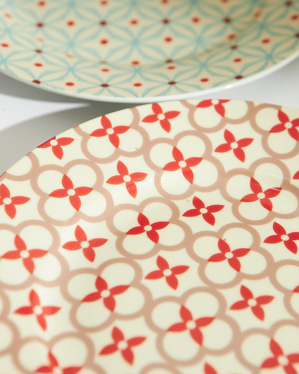 Afternoon Picnics Snack Plates Set of 4