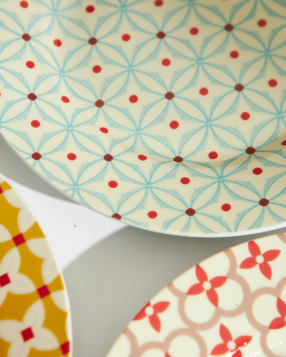 Afternoon Picnics Snack Plates Set of 4
