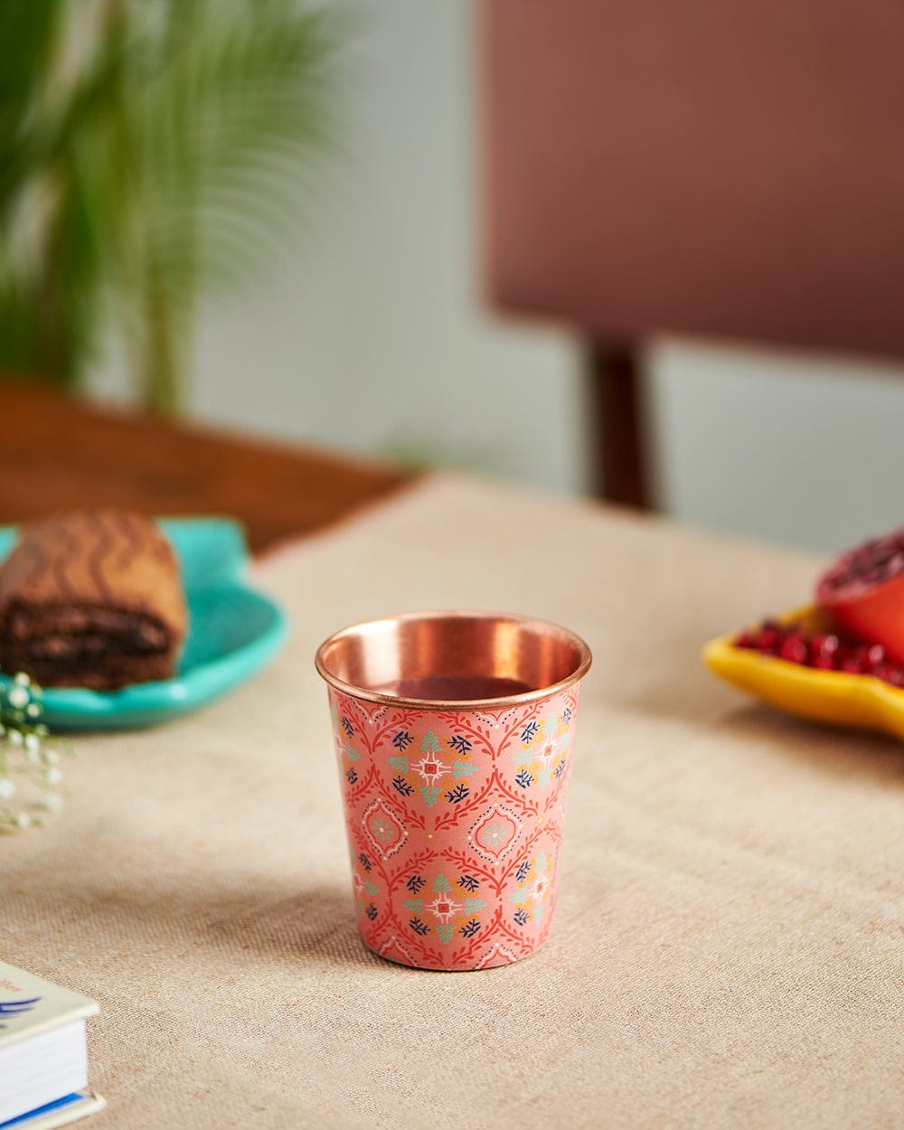 Hand painted Copper Tumblers | Drinkware