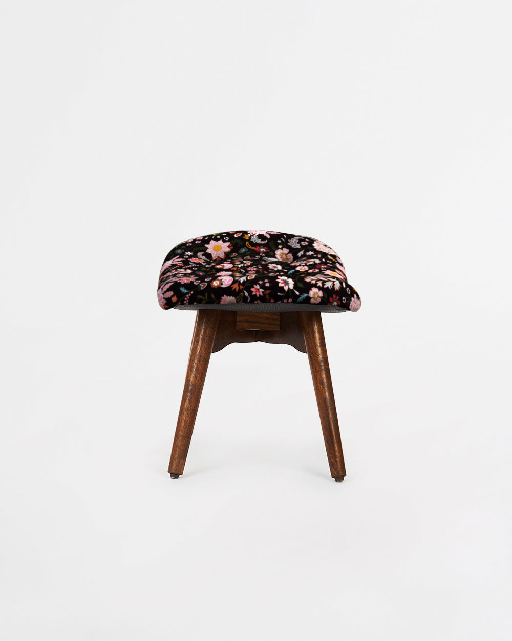 Mid Century Modern Foot Rest - Bohemian Paisley