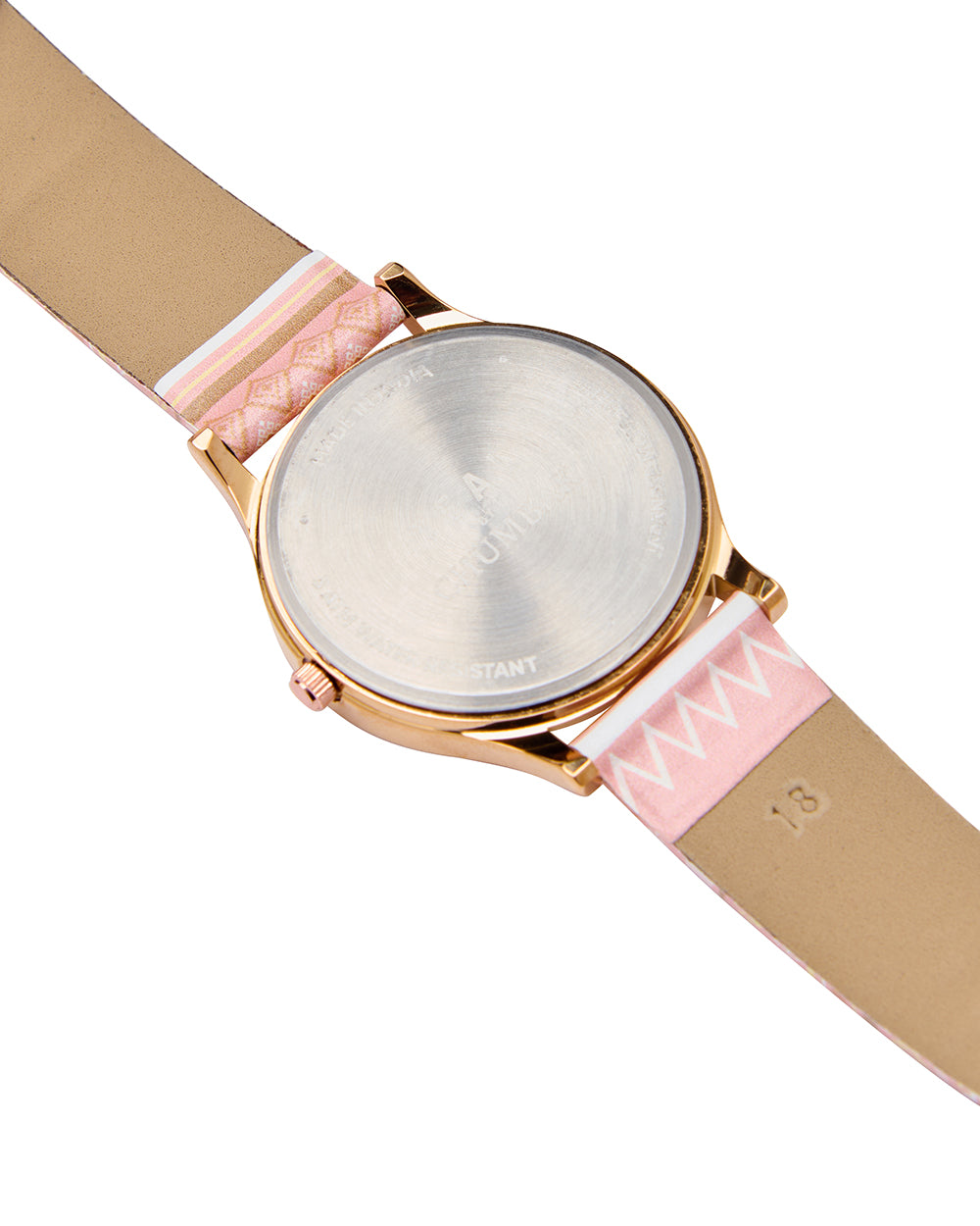 TEAL by Chumbak Ombre Aztec Watch-Peach