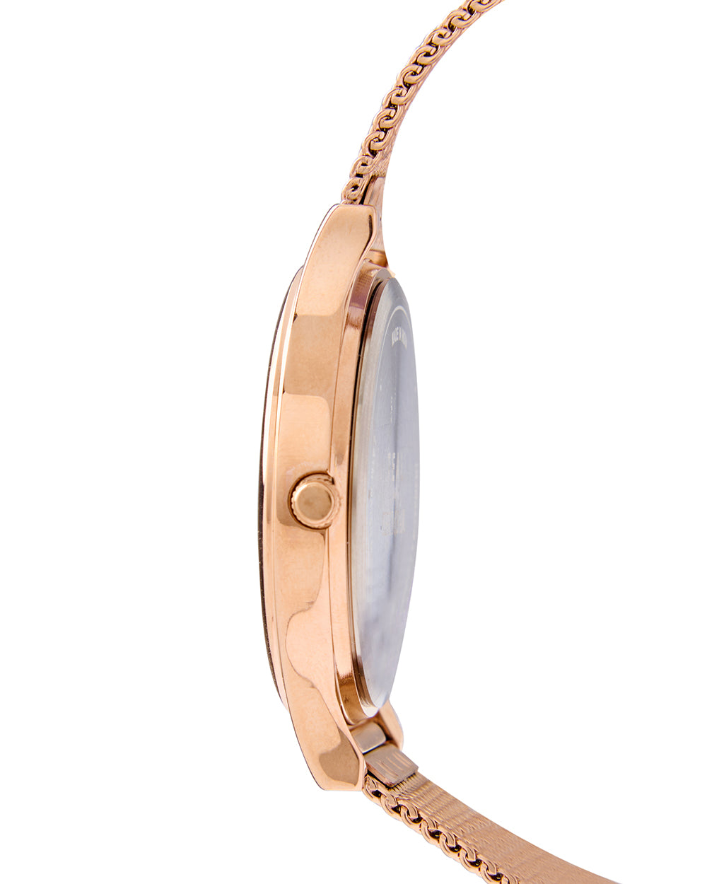 TEAL by Chumbak Sunset Ombre Watch, Metal Mesh Strap