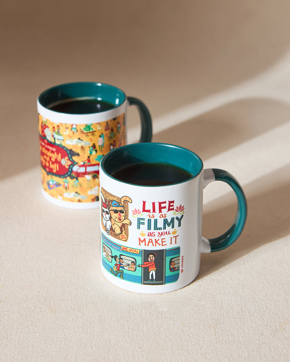 Mad about India Mugs Gift Set