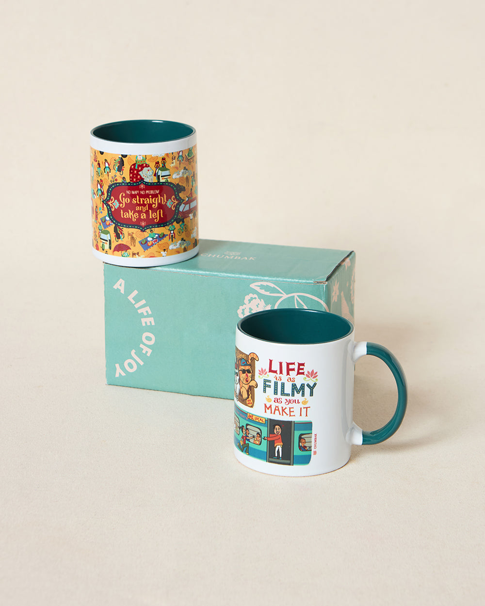 Mad about India Mugs Gift Set