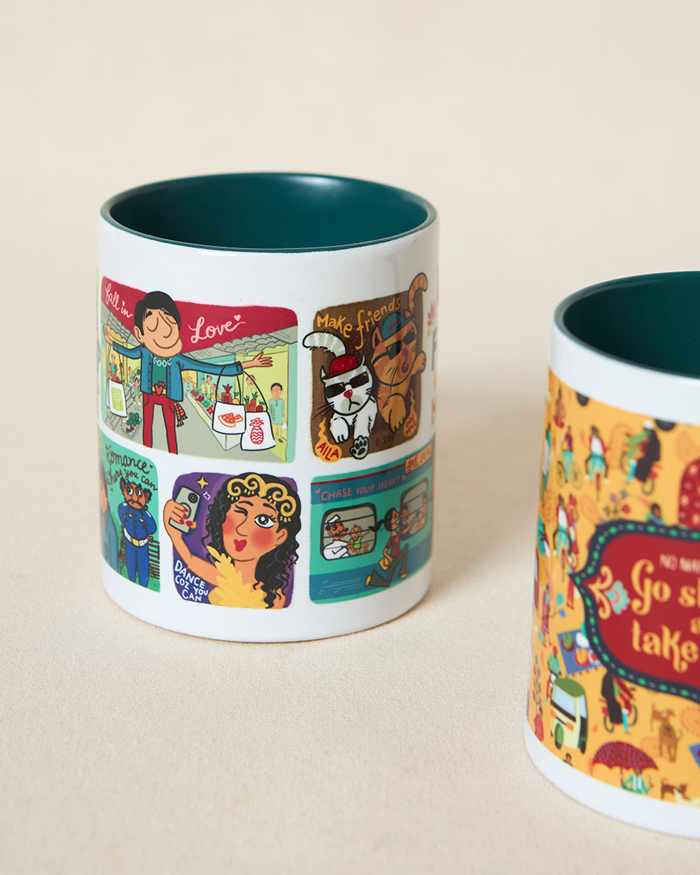 Mad about India Mugs Gift Set