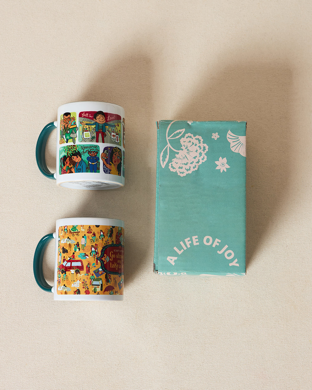 Mad about India Mugs Gift Set