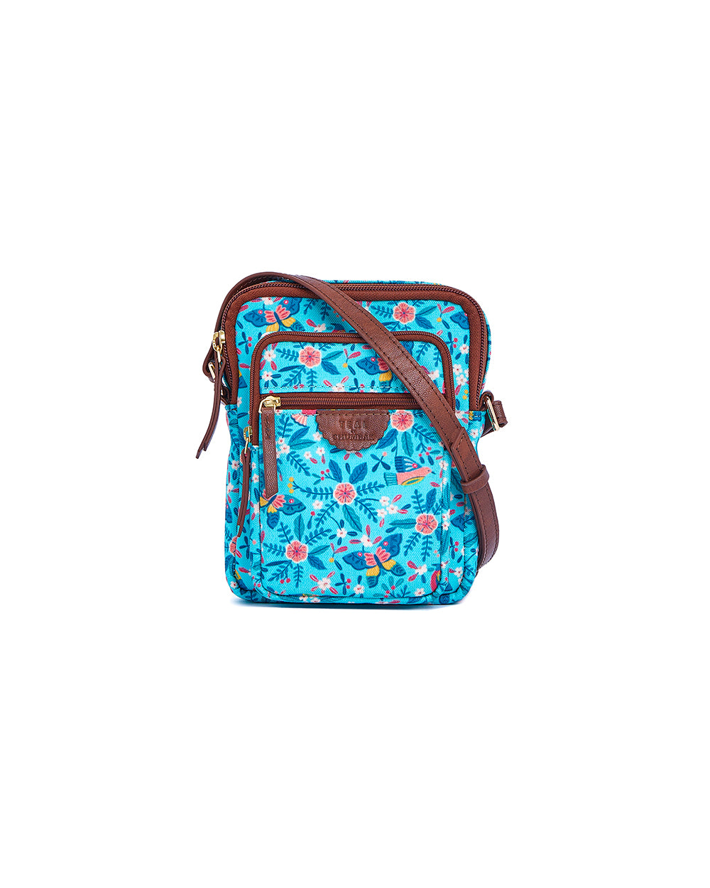 Teal by Chumbak Birds of Paradise Wallet Sling Bag