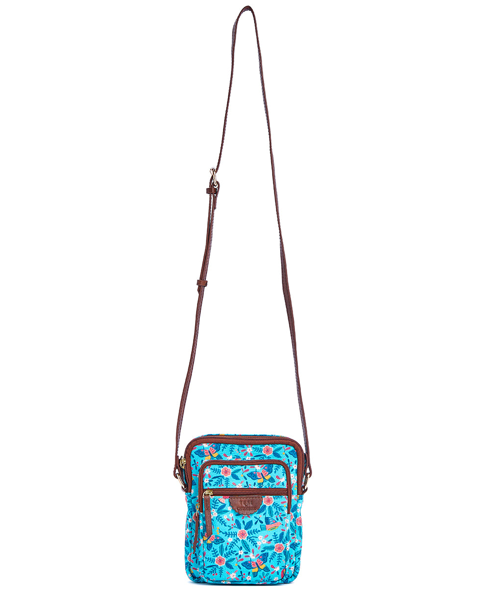 Teal by Chumbak Birds of Paradise Wallet Sling Bag