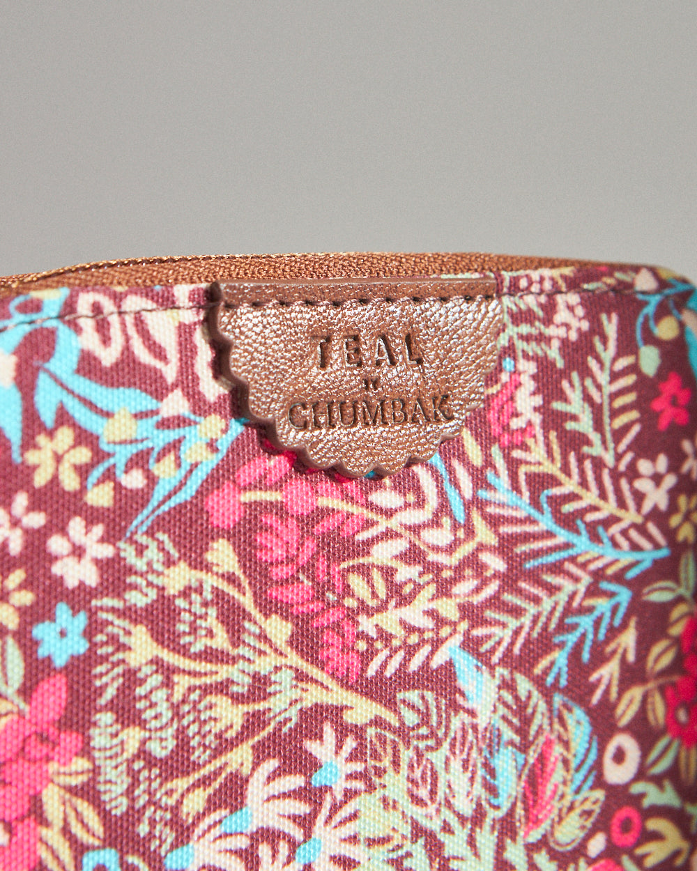TealByChumbak Rainforest Mini Wallet