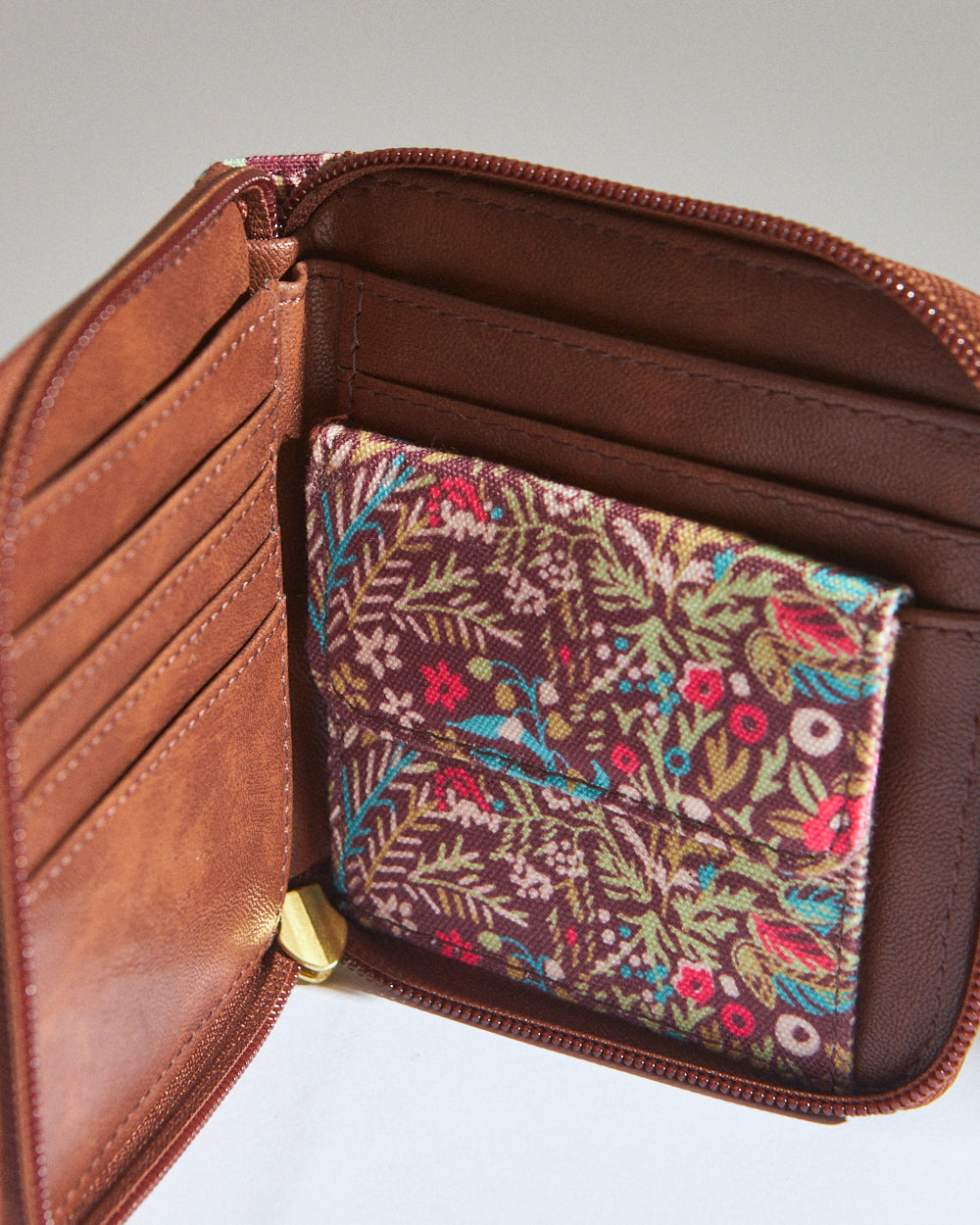 TealByChumbak Rainforest Mini Wallet