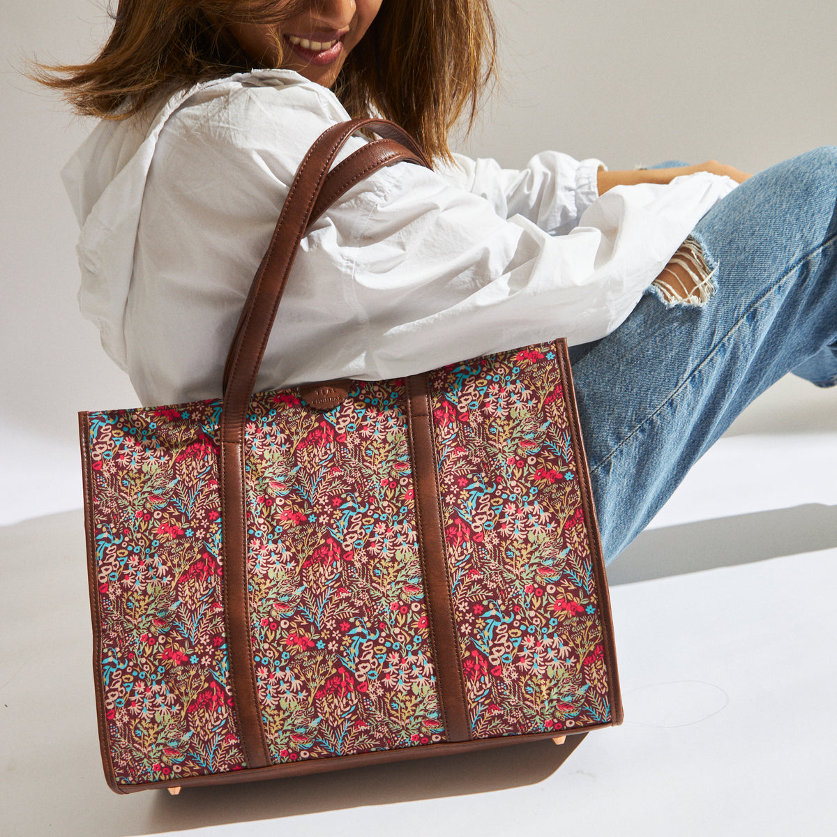 YOKE 23SS jaguared tote bag YOKE/ヨーク/GRADATION JACQUARD 