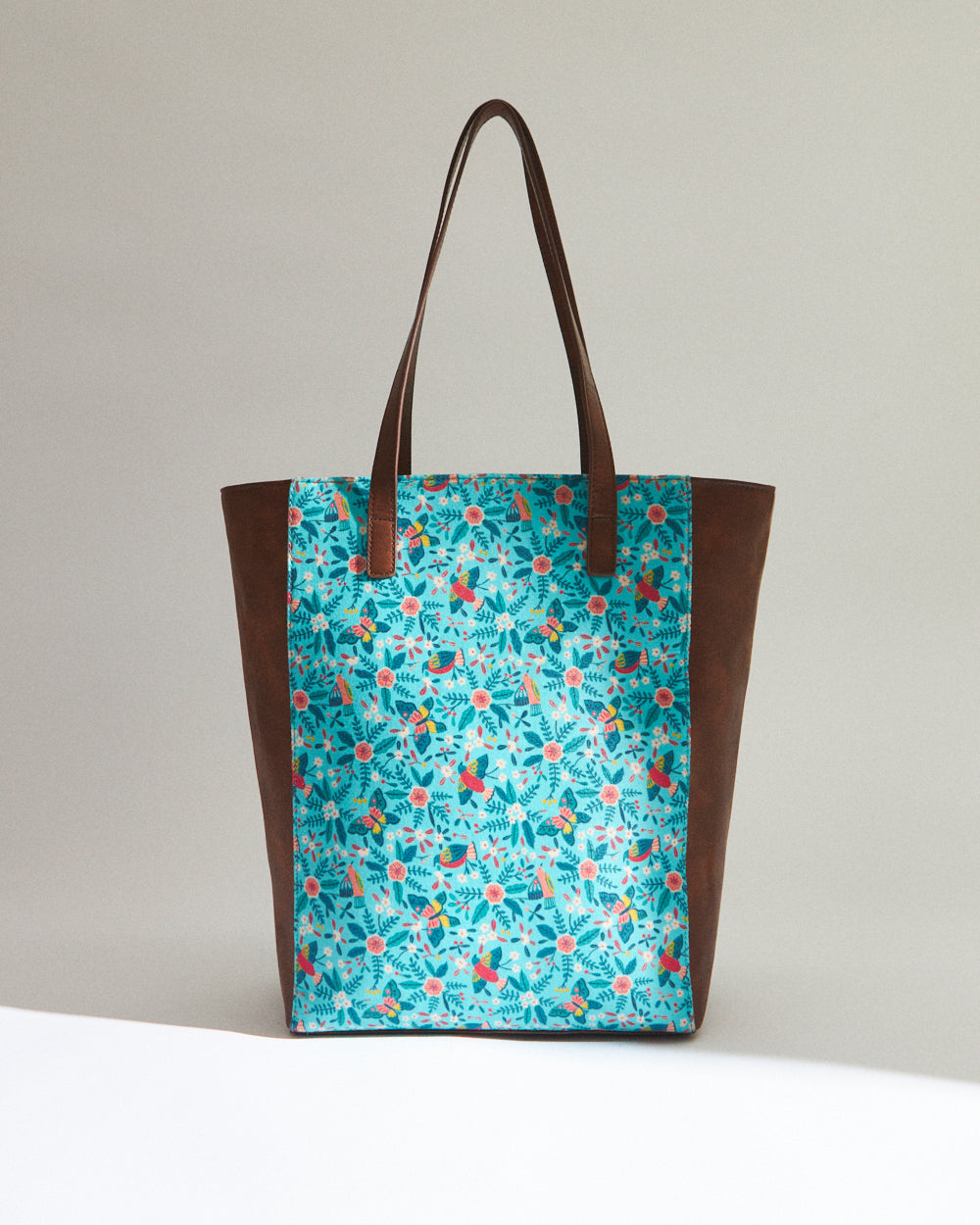 Teal By Chumbak Birds of Paradise Tote