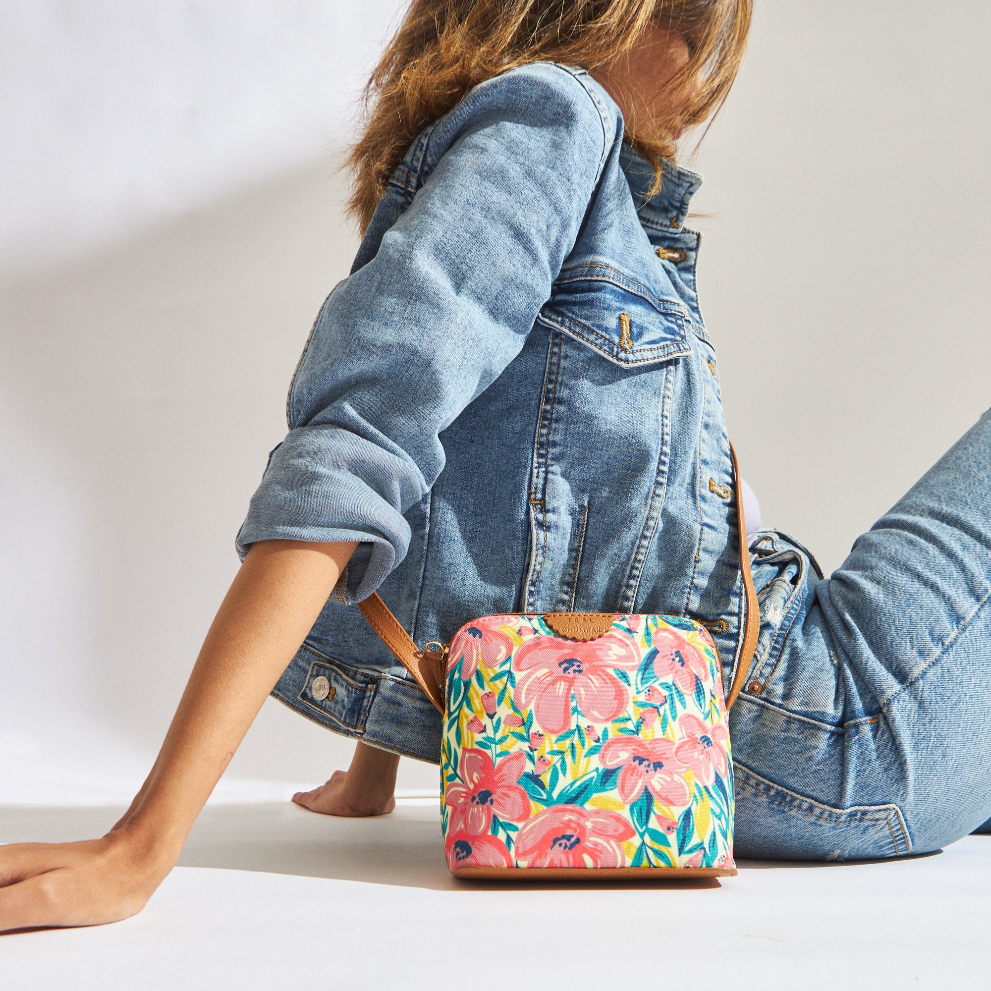 Teal By Chumbak Sunshine State Crossbody Bag Pink