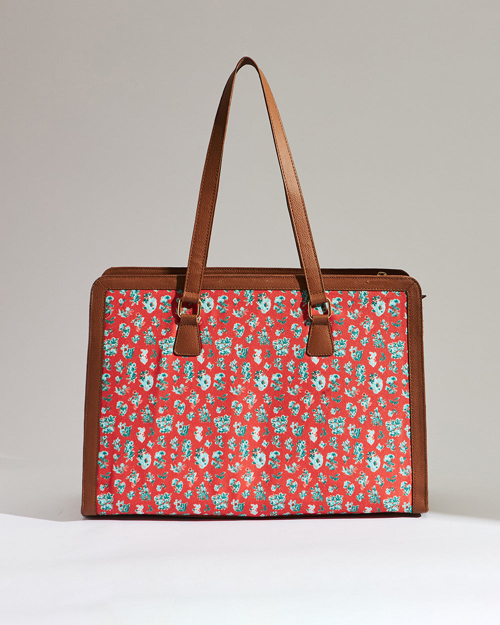 Teal by Chumbak Wildflower Office Tote