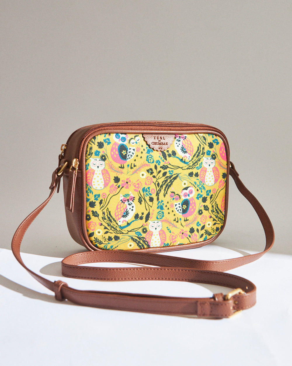 Teal by Chumbak Box Sling Bag | Carry all your essentials