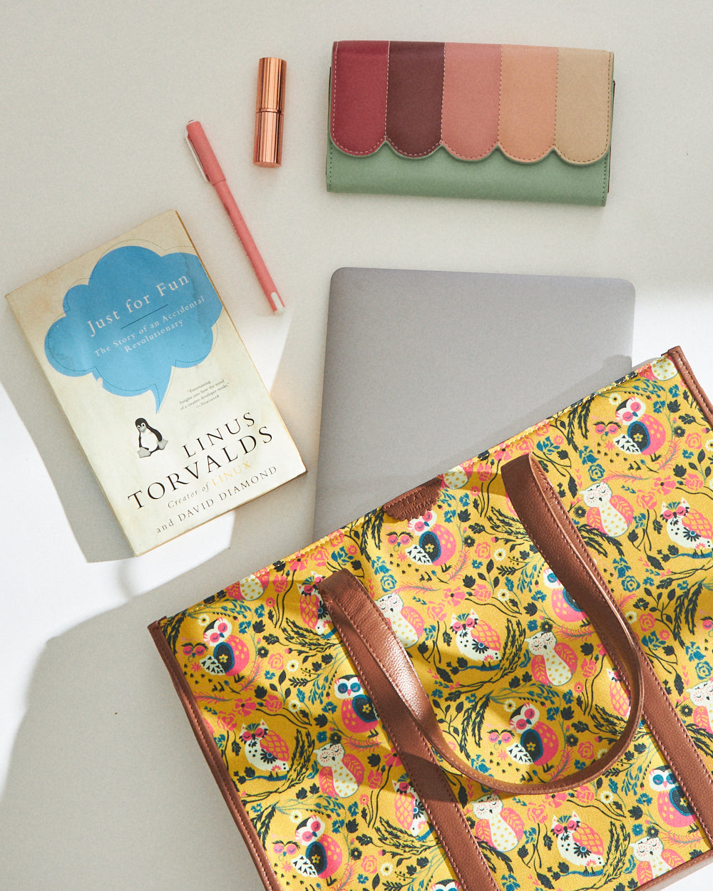 Teal by Chumbak Jungle Stories Canvas Tote