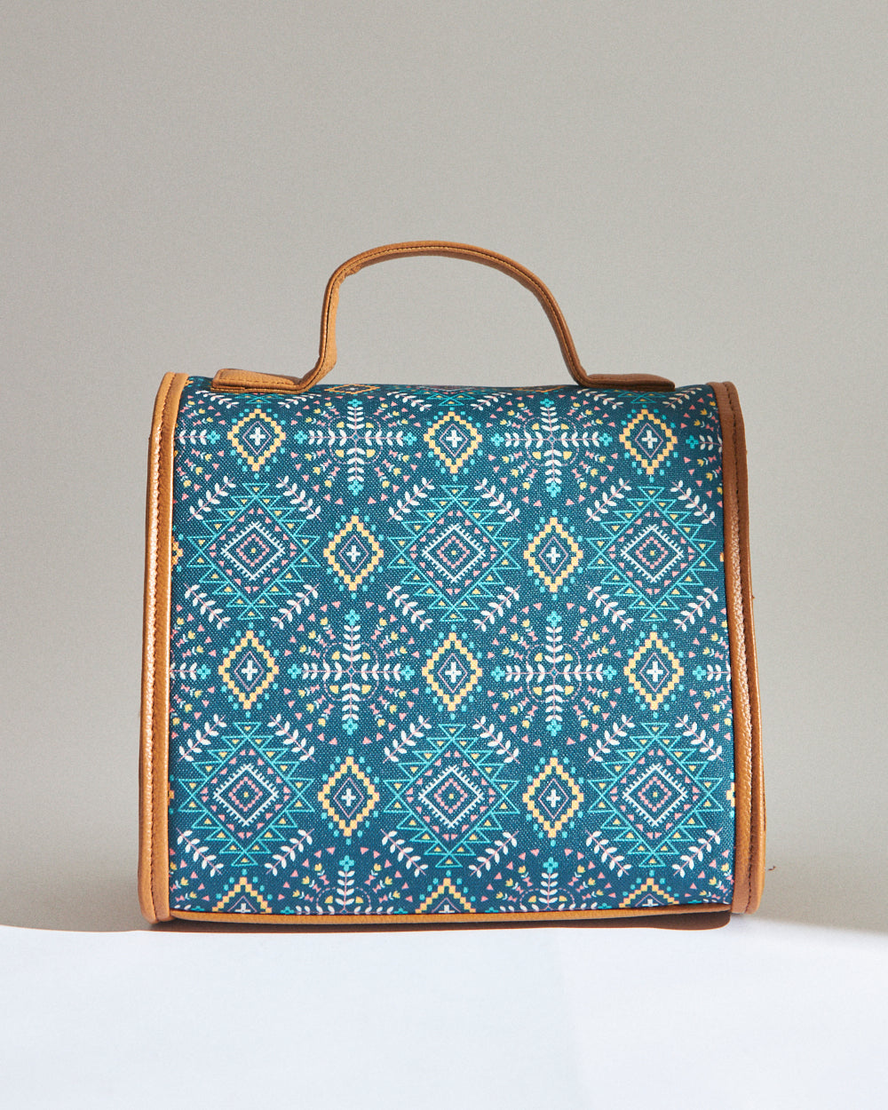 Teal by Chumbak Mexico Aztec Crossbody Bag