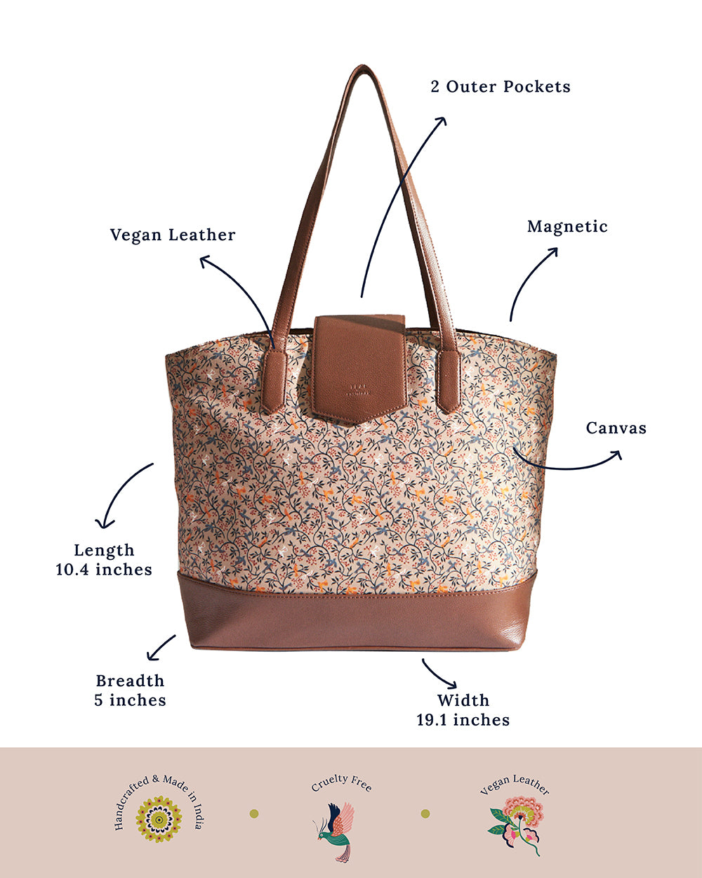Teal by Chumbak Summer Work Tote