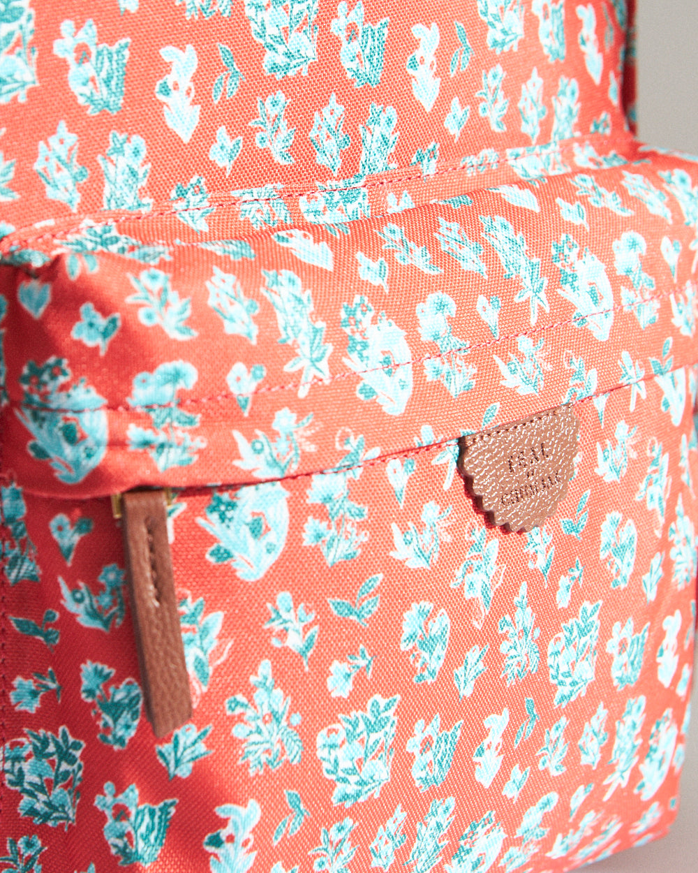 Teal by Chumbak Wildflower Laptop Backpack