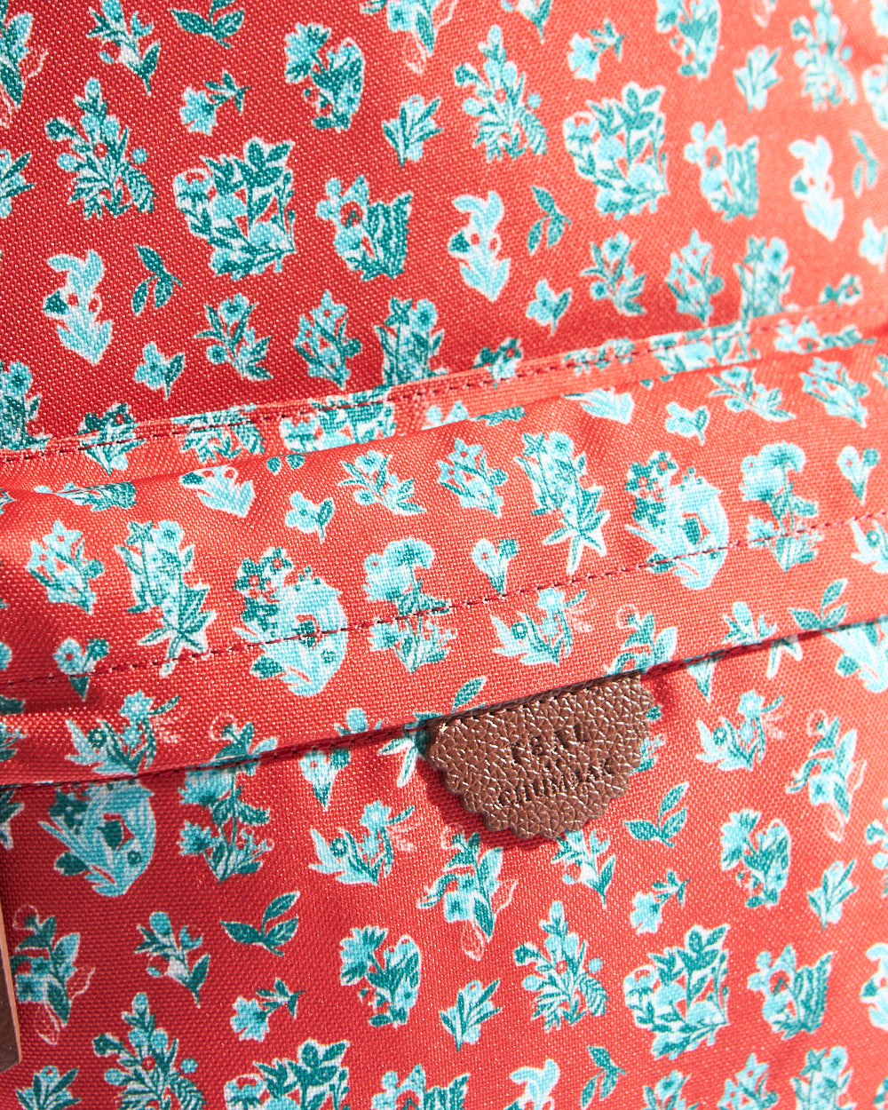 Teal by Chumbak Wildflower Laptop Backpack