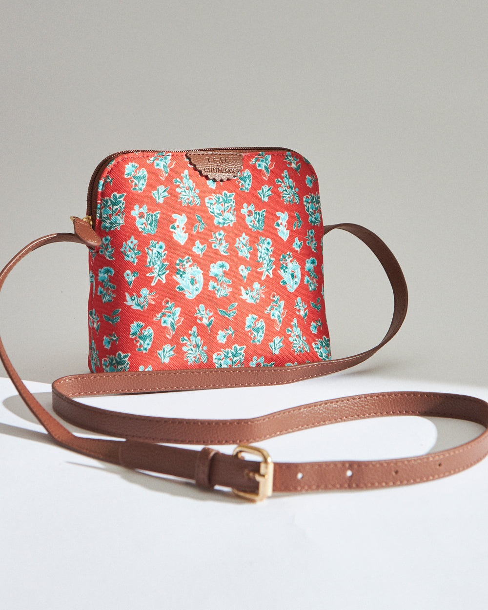 Teal by Chumbak Wildflower Sling bag